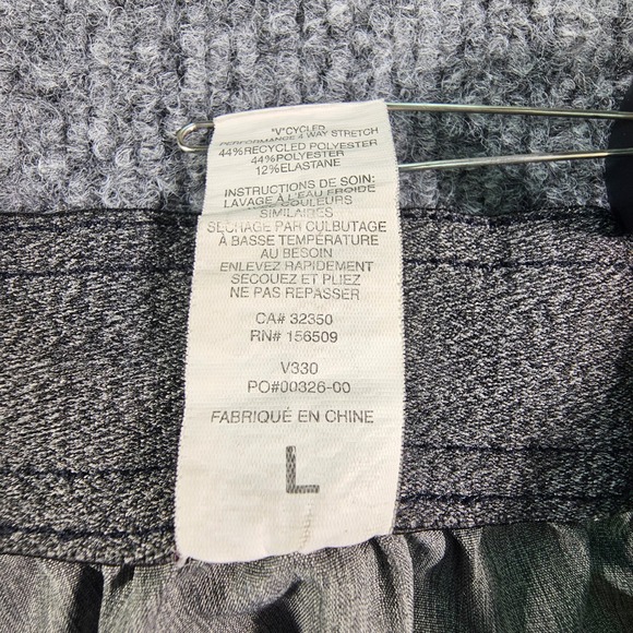 Vuori Mens Banks Shorts L Large Black Micro Dot V330 7.5" Inseam Hybrid Athletic - Picture 3 of 13